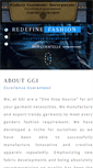 Mobile Screenshot of ggigarmentex.com